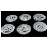 (6) Unicorn Plates Signed