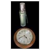 Stanley Thermos & Wall Clock