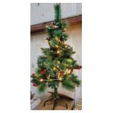 4 Ft Green Lighted Tree w