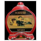 Coca Cola Retro Cookie Jar Radio Working