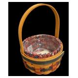 3.5 x 5 Longaberger Dbl Lined Basket