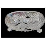 4 x 8 Lead Crystal Footed Bowl