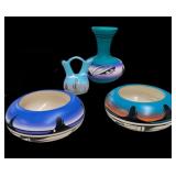 (4) Pc Arizona Pottery (Signed)