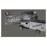 NFL LA Raiders Bank & Tractor Trailer
