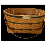 8 x 15 Lined Longaberger Family Handwoven Basket