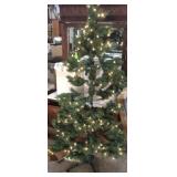 Mountain King 6Ft Half Christmas Tree