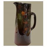 11" Glazed Pottery Pitcher
