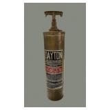 Antique Dayton Fire Extinguisher