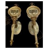 Pair Busch 18" Bavarian Beer Working Wall Lights