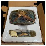 Knife & Belt Buckle Set