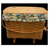 13 x 15.5 Longaberger Handwoven Basket
