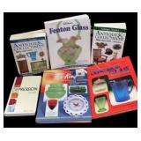 (6) Books on Collectible Glass
