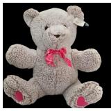 New Pink Heart Plush Teddy Bear