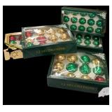 (66) Glass Ornaments