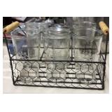 (5) Farm Fresh Glasses in Carrier