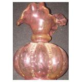 Estate Cranberry Fenton Vase