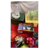 Snowflake Stocking Holders, red Baking Dish-Lots