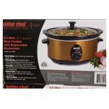 Better Chef 3.7 Qt Oval Slow Cooker