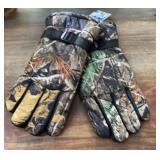 Pair Camouflage Lined Gloves