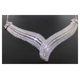 Stunning 2.00 ct Diamond Evening Necklace