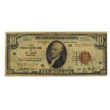 Series 1929 St. Louis $10.00 National Currency