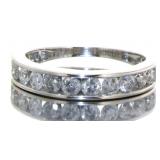 14kt Gold Channel Set 1.00 ct Diamond Ring