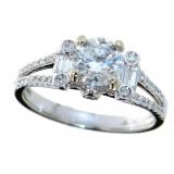 14kt Gold 1.40 ct Round Brilliant Diamond Ring