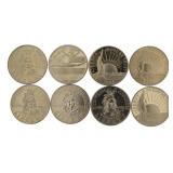 (8) Mixed Date US Mint Commemorative Half Dollar