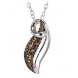 Natural Chocolate Diamond Fashion Pendant