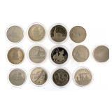 (13) US Mint Commemorativve Half Dollar