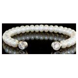 Swarovski Crystal & Pearl Designer Bracelet