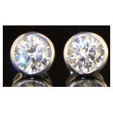 Swarovski Crystal 4.00 ct Stud Earrings