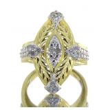 Antique Style 1/4 ct Diamond Dinner Ring