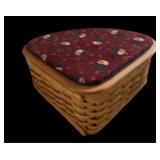Longaberger Handwoven Basket Full Sewing Goods