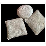 (3) Handmade Pillows