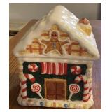Gingerbread House Cookie Jar