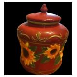 Sunflower Cookie Jar