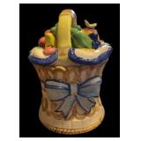 Fruit Basket Cookie Jar