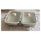 (2) Serving Dish Set