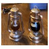 (2) Copper Lanterns