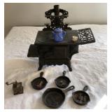 Mini Coal Stove Set