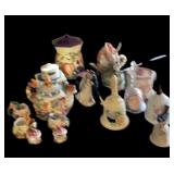 Lot Deal Bells, Teapots & More