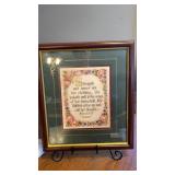 Framed Print Proverbs 31:25-28