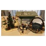 Lot of Snowman Decor