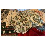 Lot of Christmas Placemats/Tablecloths