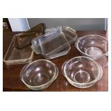 (7) Pyrex & Fire King Bakeware