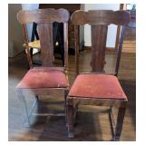 (2) Old Chairs