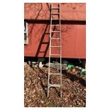 Extended Aluminum Ladder
