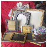 Large Lot of Picture Frames & Photo Albums