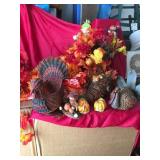 Box of Fall Decor